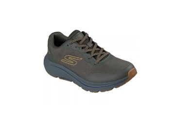 Skechers GO RUN Consistent 3 Streamhaven Waterproof olivengrønn vanntett herresko
