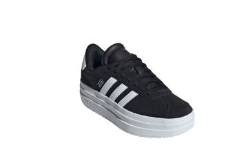 adidas VL Court Bold IH4777 svart og hvit sneaker med tykk platåsåle til junior og dame