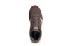 adidas Breaknet Sleek JR6905 brun damesneaker med hvite striper og gumfarget såle