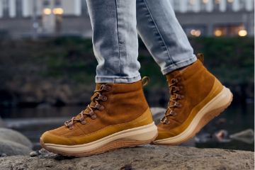 Joya Maui Boot STX brun vanntett dameboots i skinn med Sympatex og Joya Wave-såle