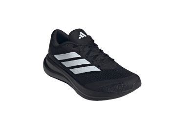 adidas Runfalcon 6 IH9530 svart løpesko til herre med hvite adidas-striper
