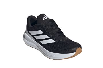 Adidas Runfalcon 6 Junior sort joggesko til barn med hvite striper