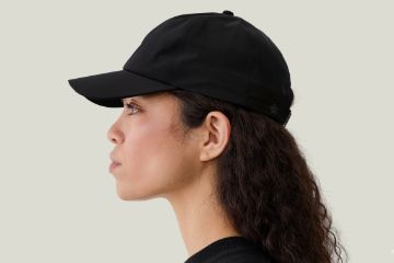 Blæst Hatlane Cap svart vanntett unisex caps