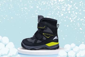 ecco snow mountain wp vintersko til barn