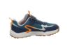 Superfit Agos blå og oransje GORE-TEX joggesko til junior med borrelås og elastiske lisser