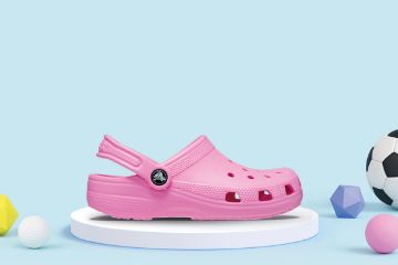 Crocs Classic rosa til barn