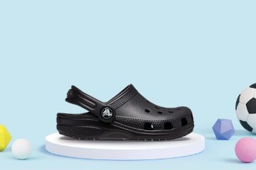 crocs classic barn svart