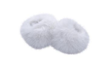 Armwarmer til dame i hvit