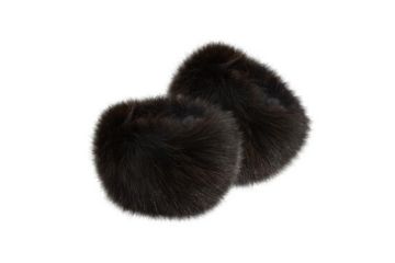 brun armwarmer til dame